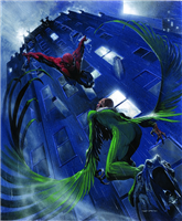 Spiderman VS Vulture 001