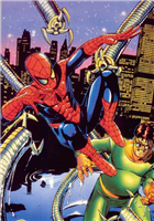 Spiderman VS Octopus 001