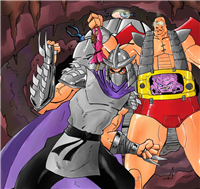 Shredder and Krang 001